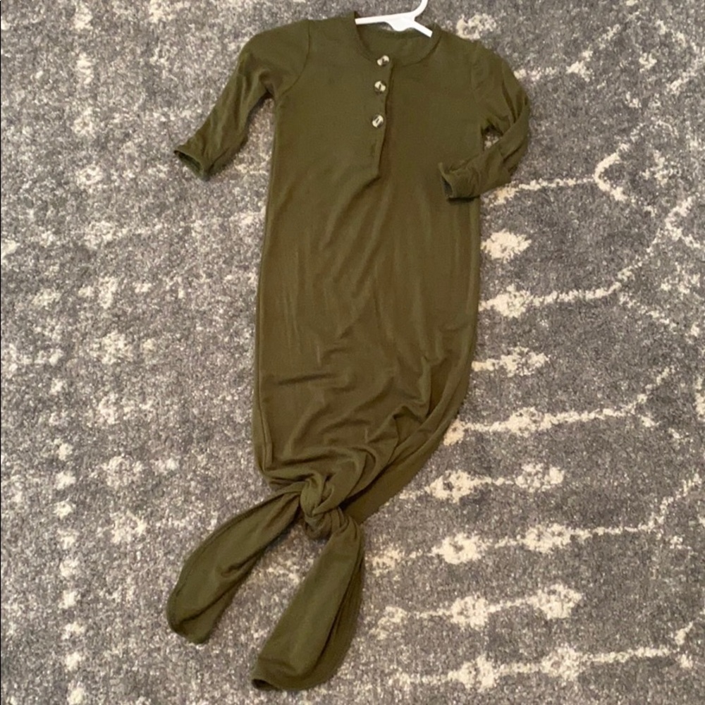 Lou Lou & Co knotted green gown